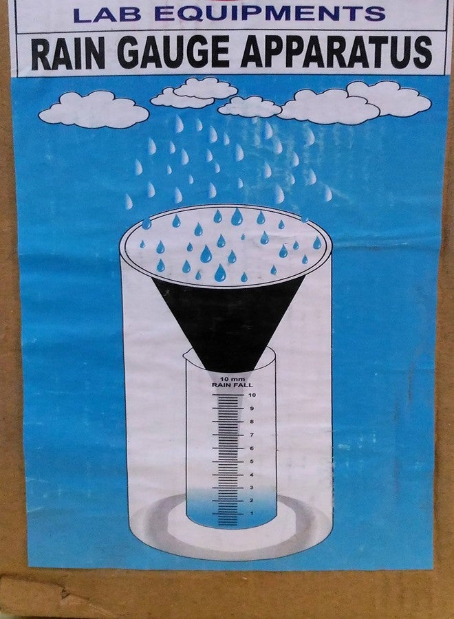 THE CURIOUS BRAIN Plastic Rain Gauge - Weather Kit (Multicolour) - Image 4